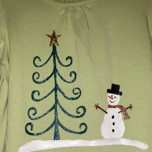 little girls Christmas romper